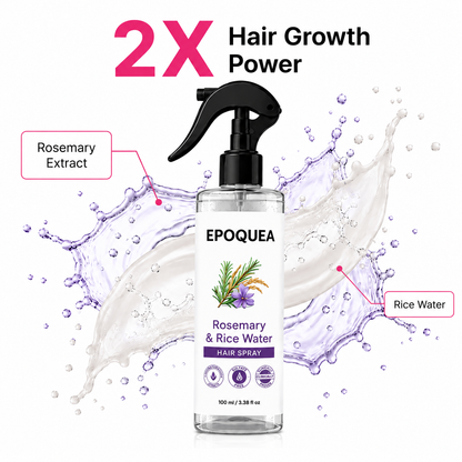 Rosemary + Rice Water Spray