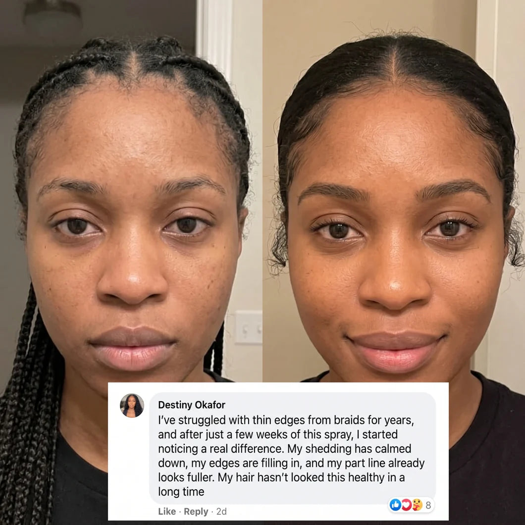 Rosemary + Rice Water Spray
