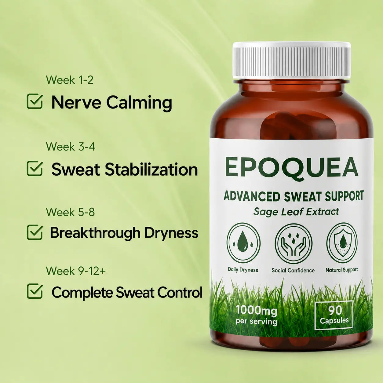 Sage Leaf Extract - Stop Excessive Sweating Naturally