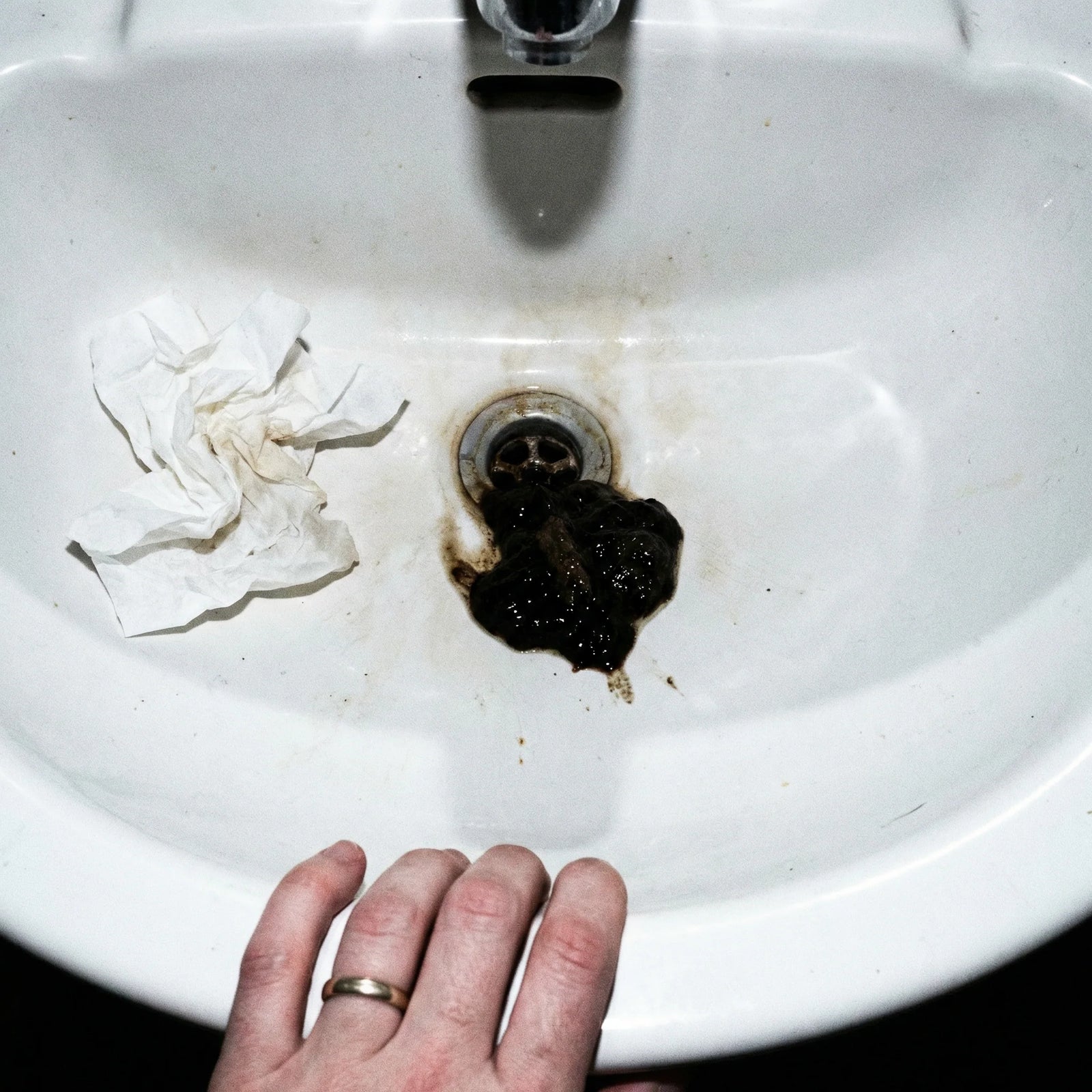 3. The Dark Mucus Is Proof