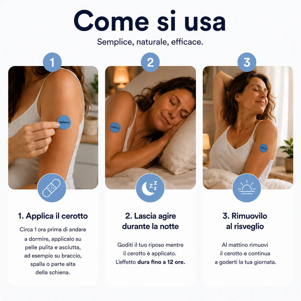 Epoquea Skim Patches – Cerotti Sonno Profondo